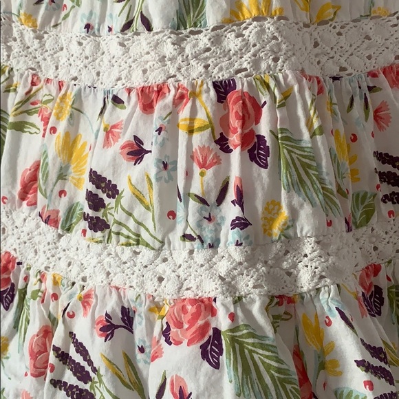 ❌ SOLD - Artisan Fun Floral Sun Dress - Picture 4 of 5